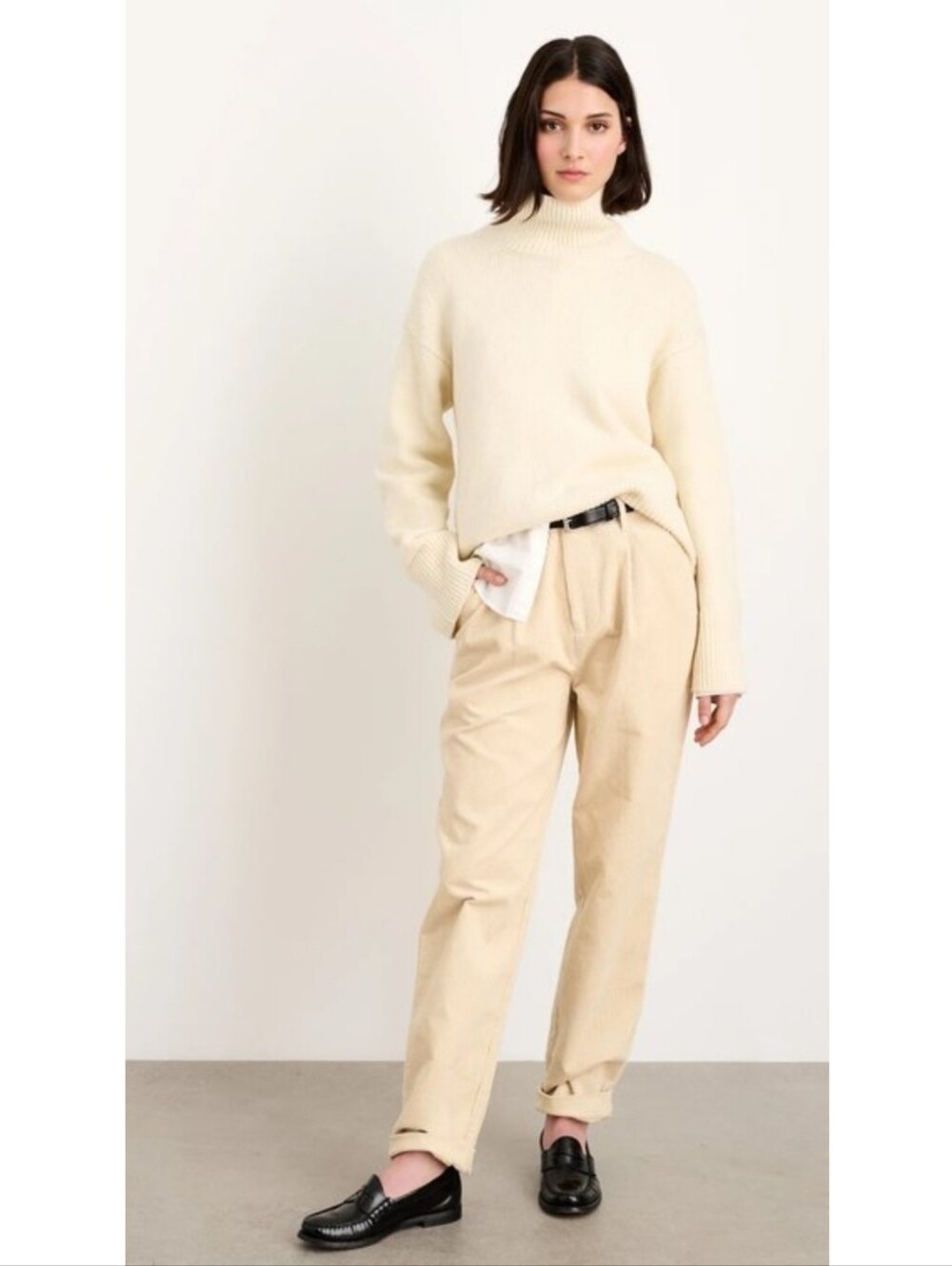 Alex Mill Mill Boy Pant Milk Corduroy Size 6 Color Almond
